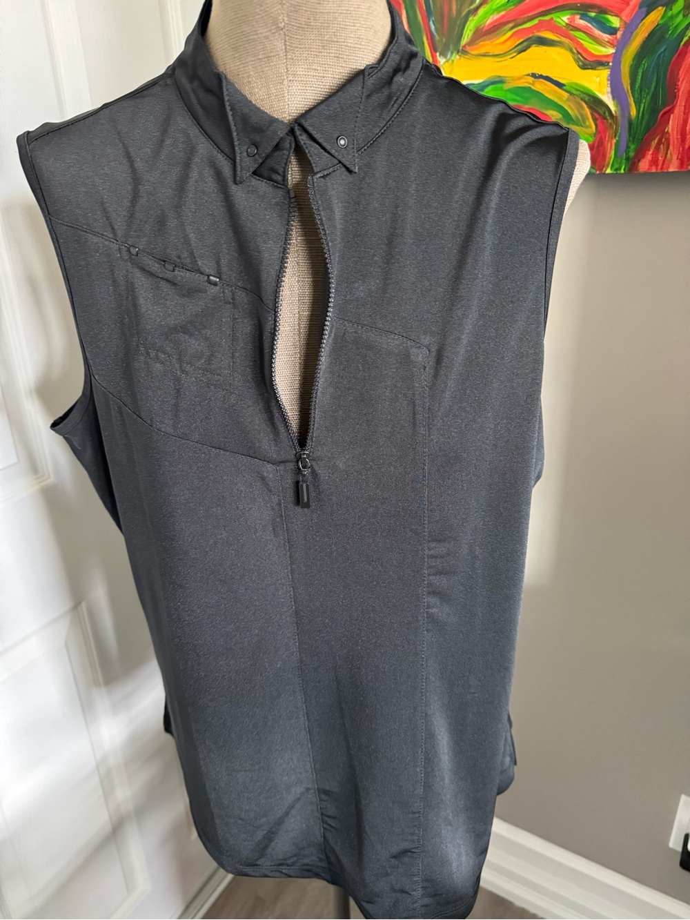 Jamie Sadock Golf Sleeveless Golf Shirt